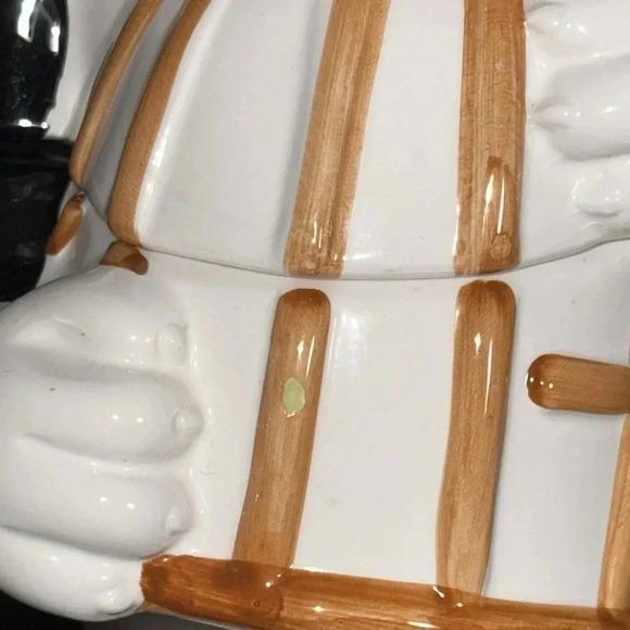 💥VTG 1993 Warner Bros. Sylvester Tweety Bird Ceramic Cookie Jar Looney Tunes - Picture 9 of 17